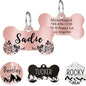 Ultra Joys Stainless Steel Pet ID Tag Dog Name Tags Personalized Front and Back by UltraJoys
