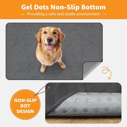 Washable Pee Pads for Dogs, 60x60 Reusable Whelping Pads, Absorb Dog Mats - Image 3