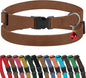 Muromto Breakaway Cat Collar Leather Soft Adjustable Pet Kitten Collars by Unknown