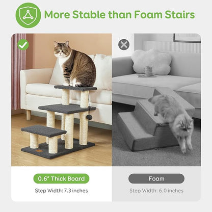 Pawque Dog Stairs & Cat Scratching Post Pet Steps - Image 4