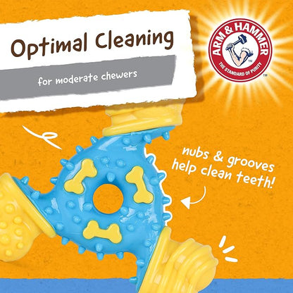 ARM & HAMMER for Pets Nubbies TriBone Dog Dental Toy Best Dog Chew Toy for - Image 4