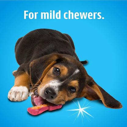 Hartz Chew 'n Clean Dental Duo Bacon Flavored Dental Dog Chew Toy and Treat - Image 5