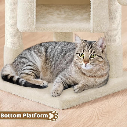 Yaheetech 23.5in Cat Tree Tower, Cat Condo - Image 8