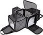 BAGLHER Cat Carrier Bag, Airline Approved Pet Carrier Soft Side Pet Travel 5 by BAGLHER