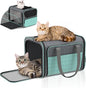 Cat Carrier for Airline Approved: Soft-Sided Cat Carrier Expandable for Small by BETOPET