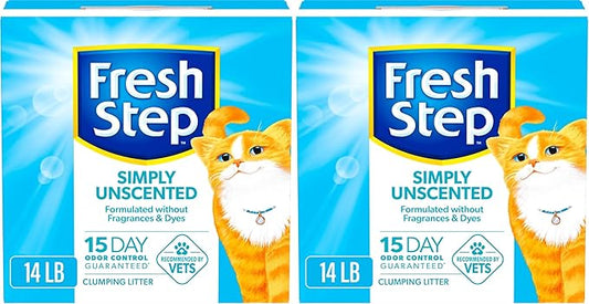 Fresh Step Cat Litter, Odor Control | Clumping Formula | Activated Charcoal | by FreshStep