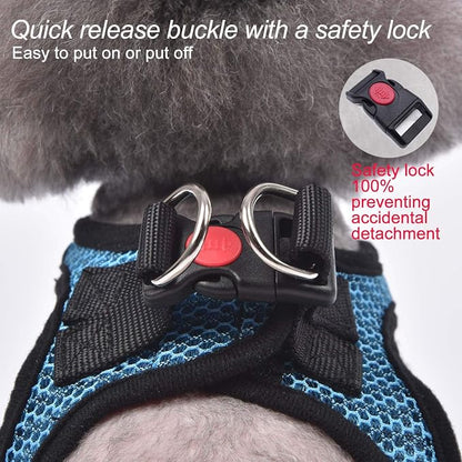 Dog Harness Step-in Breathable Puppy Cat Dog Vest Harnesses - Image 4