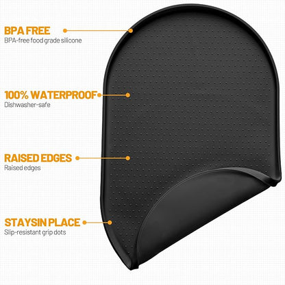 Hubulk 100% Waterproof Silicone Pet Feeding Mat - Image 2