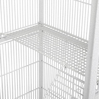 Yaheetech 69-Inch Extra Large Wrought Animal Cage Metal 3 Levels Small Animal - Image 9