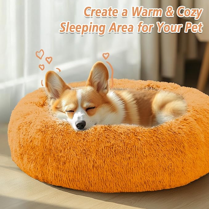 JOLLYVOGUE Calming Small Dog & Cat Bed - Image 4