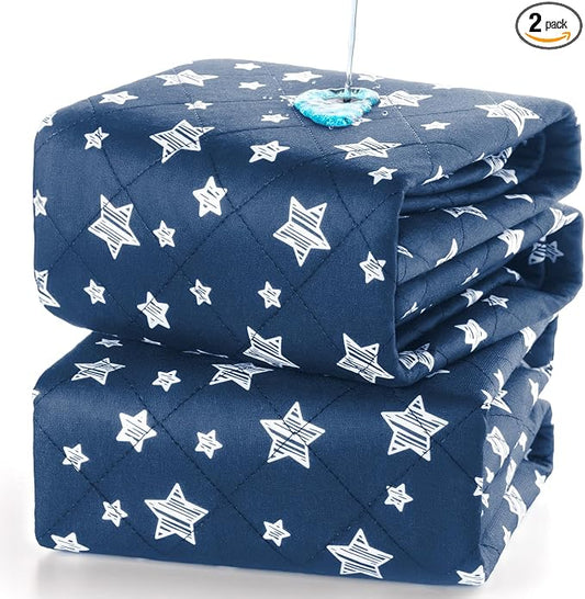 Waterproof Bed Pads Washable, Absorbent Chuck Pads by Moonsea