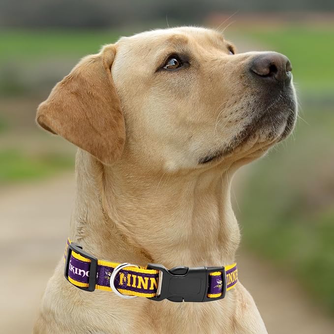 Pets First NFL Minnesota Twins Licensed PET COLLAR, Small - Image 6