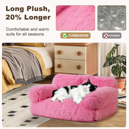 Large Cat Beds for Indoor Cats, Dog Couch Bed, Cute Cat Couch Sofas for Less - Image 4