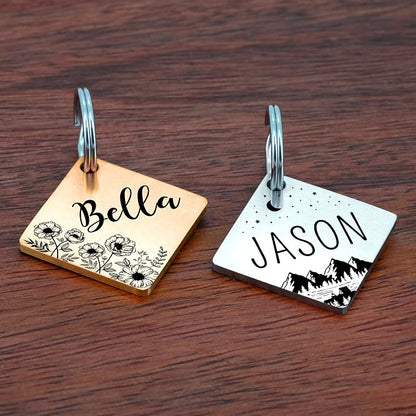 Ultra Joys Stainless Steel Pet ID Tags - Image 2