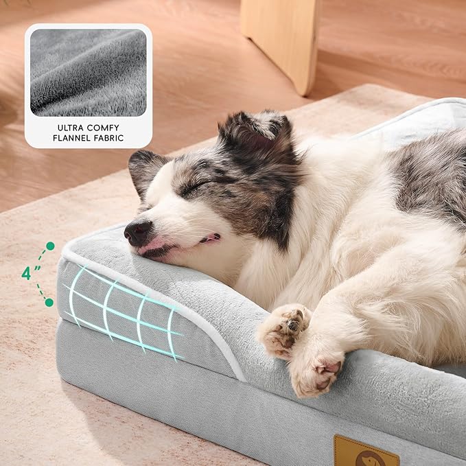 Homemate Dog Bed for Extra Large Dog: 48x35 in Orthopedic Large Dogs Bed XXL - Image 5