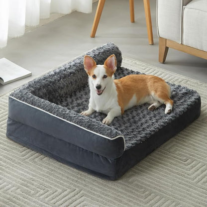BFPETHOME Orthopedic Dog Beds for Large Dogs-Waterproof Sofa Dog Bed by BFPETHOME