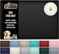 GORILLA GRIP 100% Waterproof Raised Edge BPA Free Silicone Pet Feeding Mat by GorillaGrip