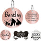 Ultra Joys Stainless Steel Dog ID Tag, Personalized Front and Back Engraving by UltraJoys