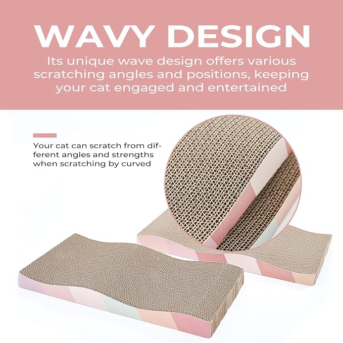 Cat Scratching Pads Cardboard Cat Scratchers - Image 3