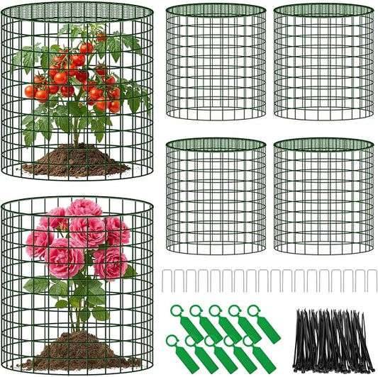 Convivium Plant Protectors from Animals 6 Packs, 13 x 12 in Metal Chicken Wire by Unknown