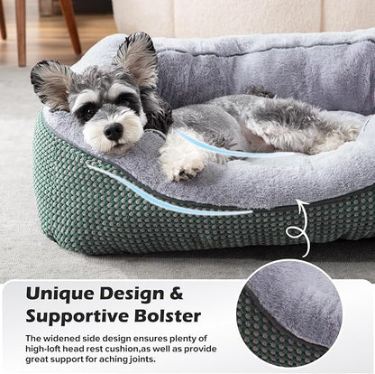 INVENHO Small Dog Bed Orthopedic Warming Soft Calming Sleeping Durable - Image 4