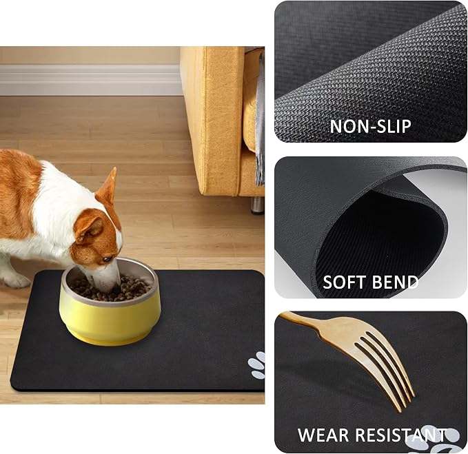 YCT Pet Food Mat for Dogs and Cats - Image 4
