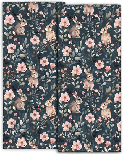Cute Bunny Hand Towels by amepay