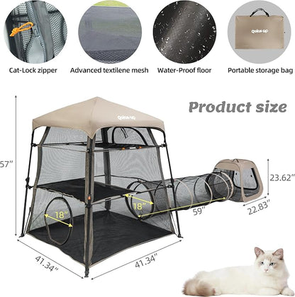 Cat Enclosure Kitten and Tower Tent - Image 4