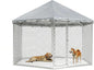 6.8x6.8 FT Outdoor Dog Kennel Outside Heavy Duty Dog Enclosure by docagt