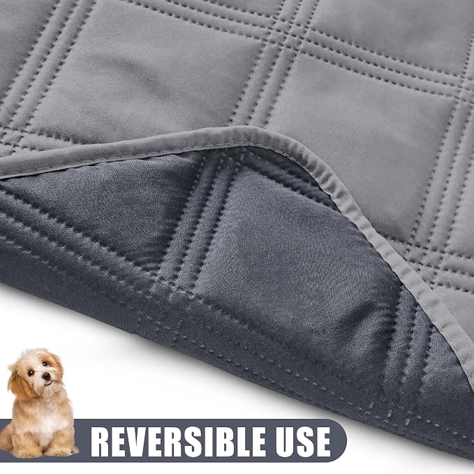Smiry Waterproof Dog Bed Cover Blanket 40x50, Soft Reversible Pet Blanket - Image 3