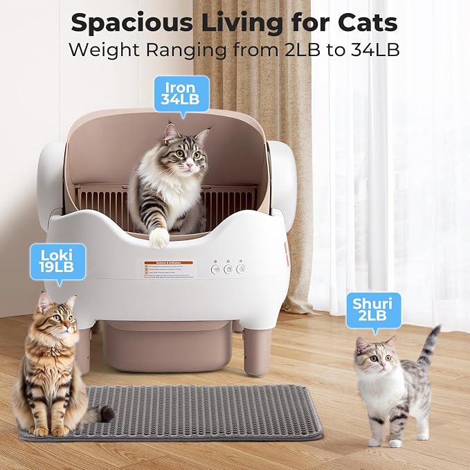 Self Cleaning Litter Box, Automatic Cat Litter Box - Image 7