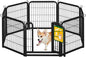 Yaheetech Dog Playpen Outdoor, 24 inch 8 Panels Dog Pen Indoor Heavy Duty Puppy by Yaheetech