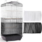 Shappy 2 Pieces Adjustable Bird Cage Seed Catcher Birdcage Cover Nylon Mesh by Shappy