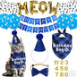 Cat Birthday Party Supplies, Cat Birthday Hat by JOTFA