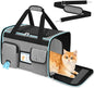 HUANLANG Soft-Sided Cat Carrier Airline Approved, Dog Carriers by HUANLANG