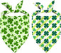 St. Patrick's Day Dog Bandana, 2 Pack Adjustable Holiday Party Pets Saint by Unknown