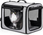 Pecute Dog Car Carrier Light Weight 19.7×16.9×14.8in, Dog Carrier Easy to by pecute
