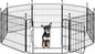Yaheetech Expandable Dog Playpen, 8 Panel 20 inch Puppy Playpen by Yaheetech