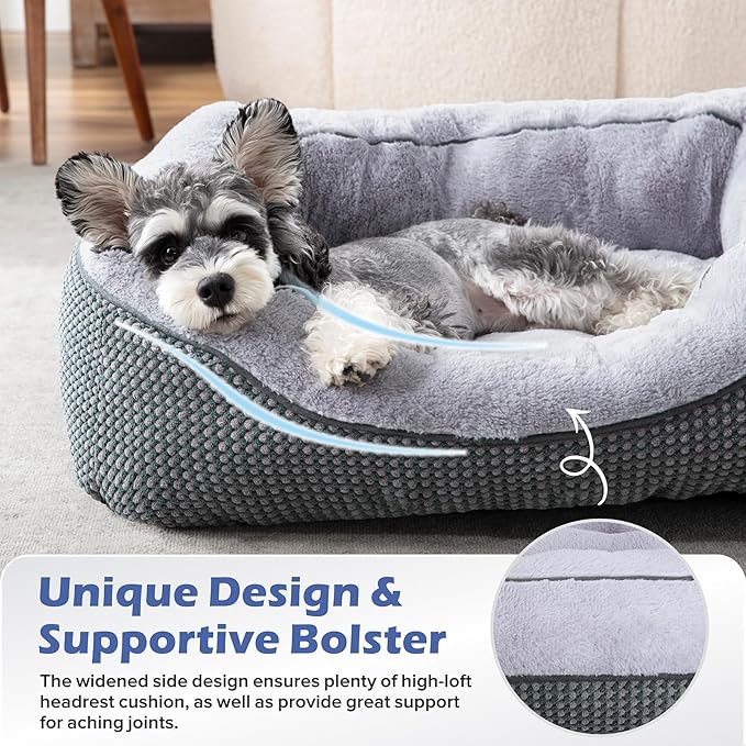 INVENHO Small Dog Bed for Small Dogs, Cat Beds for Indoor Cats Washable - Image 4