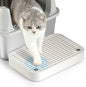 Litter Box Step, Litter Box Ramp/Catcher, Anti-Tracking & Easy to Clean by Aothey