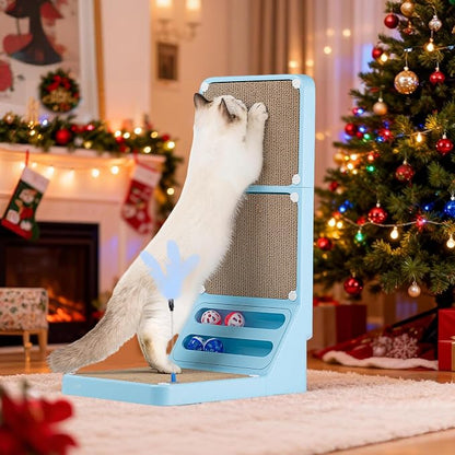 Cat Scratching Board Kitten Scratching Ball Wall Scratchers - Image 5