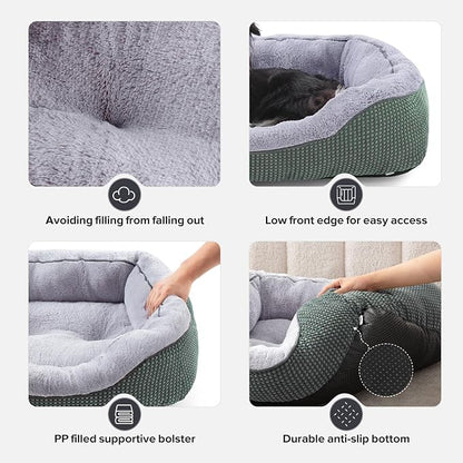 INVENHO Large Dog Beds Large Sized, Washable Orthopedic Warming Soft Sleeping - Image 7