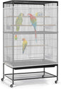 Bissap Bird Cage Seed Catcher, 90-118‘’ Universal Birdcage Net Nylon 31.8'' H by Bissap