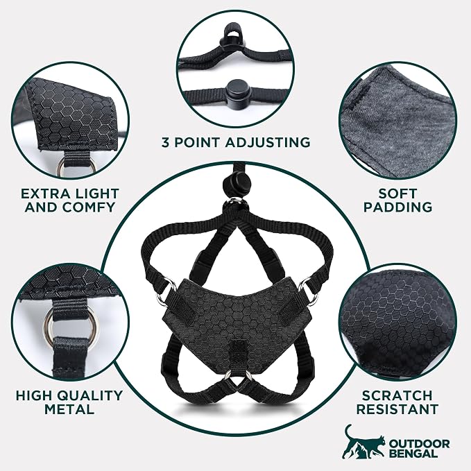 Houdini™ Escape Proof Kitten Harness and Leash Set by OutdoorBengal – Extra - Image 8