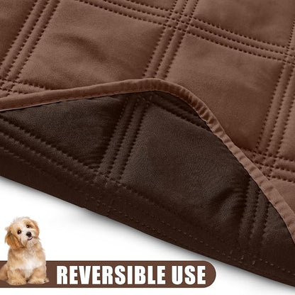 Smiry Waterproof Dog Bed Cover Blanket 82x102, Soft Reversible Pet Blanket - Image 3
