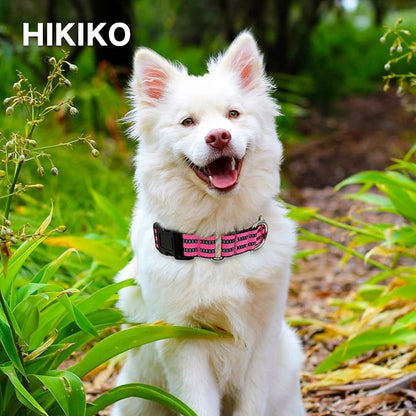 Hikiko Martingale Dog Collars Reflective Nylon Dog Collar - Image 4