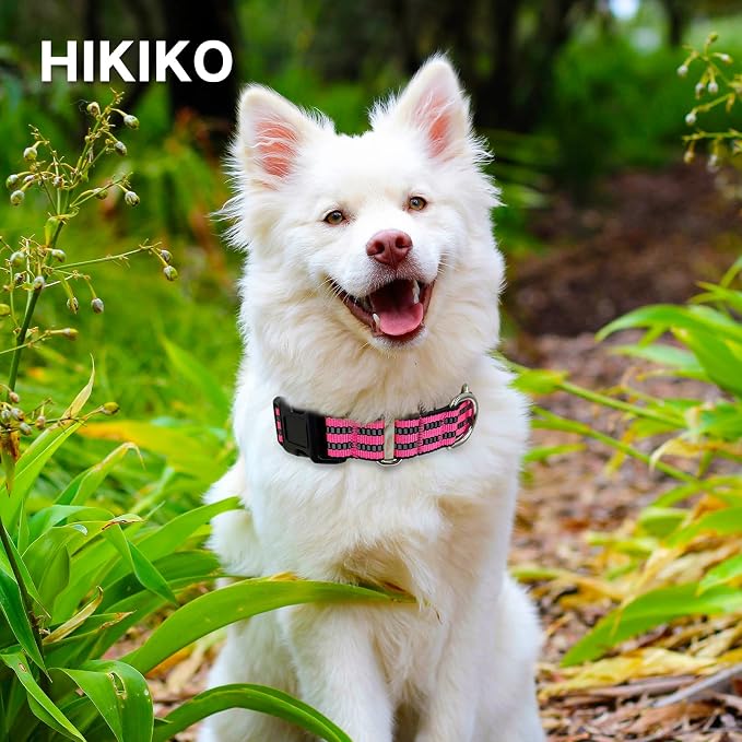 Hikiko Martingale Dog Collars Reflective Nylon Dog Collar - Image 3