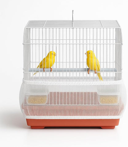 Universal Bird Cage Seed Catcher Universal Mesh Skirt Cover Stretchy Small by TweetinginStyle