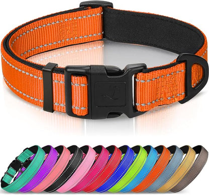 Joytale Dog Collar, Soft Neoprene Padded Breathable Nylon Pet Collar Adjustable by Joytale
