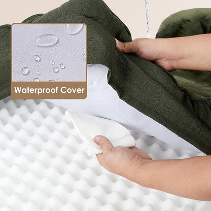 EHEYCIGA Orthopedic Dog Beds for Large Dogs, Waterproof Memory Foam Large Dog - Image 3